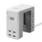 APC 6-Outlet SurgeArrest Essential Surge Protector with 4 USB Ports (PE6U4W)-Protect your devices from surges and spikes with 1080 joules surge energy rating