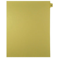 Mark Maker Legal Exhibit Index Tab Buff Single Tabs, 1/15th Cut, Letter Size, No Holes, Number 106, 25 Pack-Buff Single Tabs, 1/15th Cut