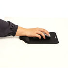 Fellowes PlushTouch Mouse Pad/Wrist Rest - Black-Provides superior comfort and softness to help relieve wrist pressure