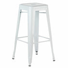 Plata Decor Tolix 30"H Stool - White - 2 Pack-No assembly required