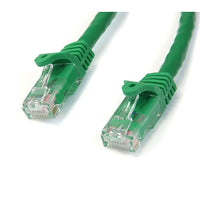 StarTech Cat6 Patch Cable with Snagless RJ45 Connectors, 100 Ft, Green-50-micron gold connectors ensure optimum conductivity while eliminating network signal loss due to oxidation or corrosion