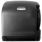 Kimberly-Clark Professional LEV-R-MATIC Manual Hard Roll Towel Dispenser - for 1.5" Core Roll Towels - 11.75 x 13.75" x 9.25" - Black-Black