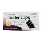 Charles Leonard Binder Clip, Medium, 12 Pack, 288 Pack (CHLBC05)-Size: 5/8"