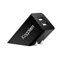 Kopplen Travel 2-Port USB Smart Wall Charger (2.4 A Max)-Advanced Charging Technology: Maximizing up to 2.4A charging speed, suitable for most USB charging devices