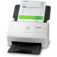 HP ScanJet Enterprise Flow 5000 Scanner-Capture entire documents with one-pass duplex scanning up to 130 ipm.