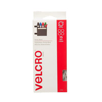 Velcro Sticky Back Fasteners, 5/8" Coins, White, 75-Pack-Perfect for hanging decorations where nail holes aren't desirable