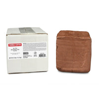 American Art Clay Amaco Air Dry Clay, Terra Cotta, 25 Lb. 12" x 8" (AMA46319S)-Air dry clay used for pottery sculpting