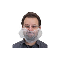 Zenith Safety Disposable Beard Nets, One String Behind Head, 2000 Pack-Elasticized band for an optimum fit