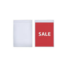 Futech Acrylic Print Protector Portrait - 8-1/2"W x 11"H - Clear - 10 Pack-Wall mount sign holder in portrait orientation. Simply slide in image print and present them in retail stores, travel agencies or offices.