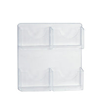 Azar Four-Pocket Wall Mount Bifold Brochure Holder, 2 Pack (252090)-Brochure Holder