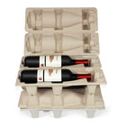 Canpaco Pulp Wine Shippers - 30 Trays And 10 Cartons - 4 Bottle Pack-meets UPS, Fed Ex and ISTA testing requirements
