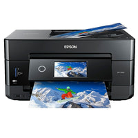 Epson Expression Premium XP-7100 Compact Colour All-in-One Wireless Inkjet Printer-Wireless Print, Copy and Scan Inkjet Printer with drop-on demand MicroPiezo® inkjet technology
