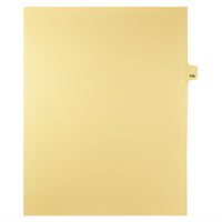 Mark Maker Legal Tabs - Letter Size - Buff - 1/25th cut - 25 tabs per package - 5 packages Pack - Number 108-Buff Single Tabs