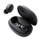 Havit I95 Touch Control True Wireless Earbuds,Bluetooth V5.0 with one-step pairing - Black-Earbuds, smart touch control desgin can play or stop  music,answer phone calls.
