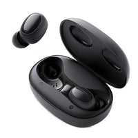 Havit I95 Touch Control True Wireless Earbuds,Bluetooth V5.0 with one-step pairing - Black-Earbuds, smart touch control desgin can play or stop  music,answer phone calls.