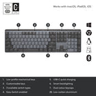 Logitech MX Mechanical Wireless Illuminated Performance Keyboard - Clicky-7