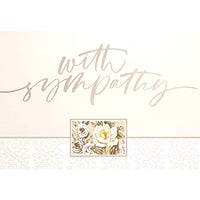 MillBrook Studio Greeting Cards/Envelopes - 5-3/8" W x 7-3/4" H - Sepia Flowers - 18 Pack-Card shop quality greeting cards