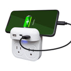 Helix PowerLED Wall Charger & Night Light-Easy Port Access
