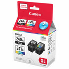 Canon PG-240XL/C241XL High-Yield Ink Cartridges, Black and Colour, 2 Pack-Includes 1 black and 1 tri-colour ink cartridge