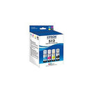 Epson T512 Black and Colour Ink Bottles C/M/Y/PB, 4 Pack (T512520-S)-Multicolor