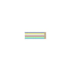 Musgrave Chevron Chic Designer Pencil, Multicolour, 6 Packs of 12 (MUS2540D)-#2 writing pencil