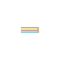 Musgrave Chevron Chic Designer Pencil, Multicolour, 6 Packs of 12 (MUS2540D)-#2 writing pencil
