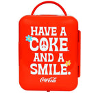 Coca-Cola Smile 1971 Series Mini Fridge 6 Can Cooler/Warmer-Celebrates the 50th anniversary of the iconic “I’d like to buy the world a Coke!” Unity campaign