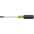 Klein Tools Klein Cushion-Grip Screwdrivers-Heavy-Duty Round Shank, Slot Keystone Tip - 3 Pack-Handle Type Cushion Grip