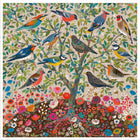eeBoo Songbird Tree Square Jigsaw Puzzle - 1000 Pieces-Includes a personalized artist music playlist. Hear for yourself what the artist was listening to while they worked.