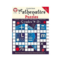 eBook: Mark Twain 1369-EB Mathematics Puzzles - Grade 4 - 8-You will receive two emails: one confirming your entire order, and one with a "Download Software" buttonYou can download immediately or return to your email to download later