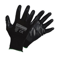 Forcefield Seamless Knit Nylon Nitrile Palm Coated Work Gloves - X-Large-General purpose, nitrile on nylon glove