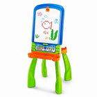 VTech - DigiArt Creative Easel - Version française-Le chevalet se transforme d'un tableau effaçable à sec en un tableau noir et en une table à dessin