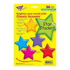 Trend Enterprises 5-1/2" Classic Accents Variety Pack Gumdrop Stars, 108 Pack (T-10968)-Age group and grade: Ages 3 - 12 and grades pre-kindergarten - 6th