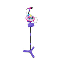 VTech Kidi Star Karaoke Machine - Pink/Purple-Connects to MP3 players or mobile devices so you can play your own music