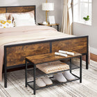 Vasagle Entryway Bench and Shoe Rack-Steel frame