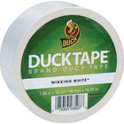 Colour Duck Tape Brand Duct Tape, Winking White-Colour Duct Tape