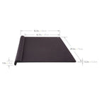 Allsop ErgoEdge Deskpad with Wrist Rest - Black-10