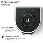 Keurig K-Supreme Single Serve K-Cup Pod Coffee Maker - With MultiStream Technology - Black-Back-to-back brewing: Immediately brew a second cup, no need to wait for reheating