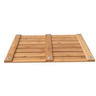 Cathay Importers Bamboo Bath Mats, 2 Pack-Carbonized bamboo finish