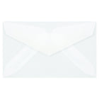 JAM Paper 3Drug Translucent Vellum Mini Envelopes - 2.3125" x 3.625" - Clear - 25 Pack -Clear translucent vellum envelope