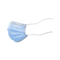 Dent-X 3-Ply ASTM 3 Medical Tie-Back Face Masks - Blue - 25 Pack-ASTM Level 3