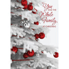 To You & Your Family, Ornaments, 18 Pack-Printed on premium coated card stock