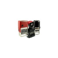 Custom Dater Stamps-Often used for document tracking, proof of receipt, time and date validation with built-in ink pad