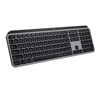 Logitech MX Keys Advanced Wireless Illuminated Keyboard for Mac - Space Gray-MX Keys for Mac is optimized for macOS, iPad compatible, finished in Space Gray - and features a Mac key layout