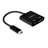 StarTech USB-C to DisplayPort Adapter with Power Delivery-Features High Bit Rate 3 (HBR3) capabilities, providing bandwidths up to 32.4Gbps