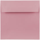 JAM Paper 7.5" x 7.5" Square Envelopes, Baby Pink, 1000 Pack (327912961b)-Square invitation envelope