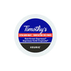 Timothy's Rainforest Espresso Coffee K-Cup Pods - 24 Pack-Roast strength: Extra bold