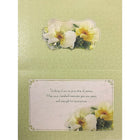 Rosedale 5-1/2" x 8" To You & Your Family Sympathy Flower Greeting Cards And Envelopes, 6 Pack (19933)-Card shop quality greeting cards