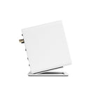 Kanto S2 Desktop Speaker Stands for Small Speakers, White, 2 Pack-Supports desktop speakers weighing up to 6 pounds