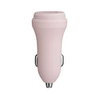 Basic Tech BTCTPK Dual USB 2.4A Car + Home Charger - Pink-Overcharge Protection
